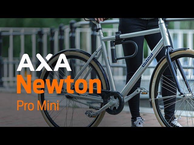 AXA Newton Pro Mini - Is an approved hardened steel bicycle U-lock