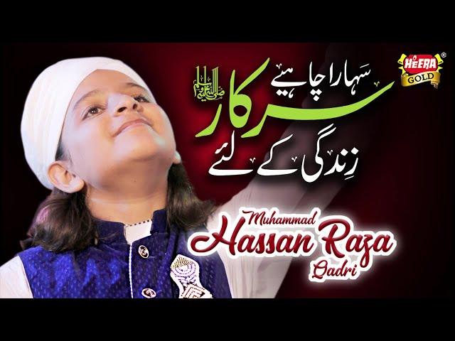 Muhammad Hassan Raza Qadri I Sahara Chahiye I Official Video I New Naat I Heera Gold