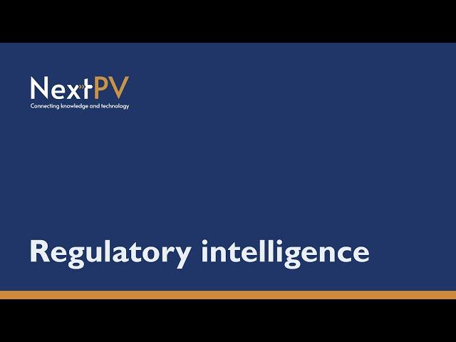 Regulatory Intelligence