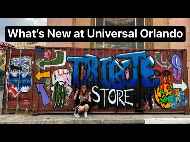 What’s New at Universal Orlando - HHN Tribute Store, Aventura Aliens, Ube Ice Cream, & More Updates