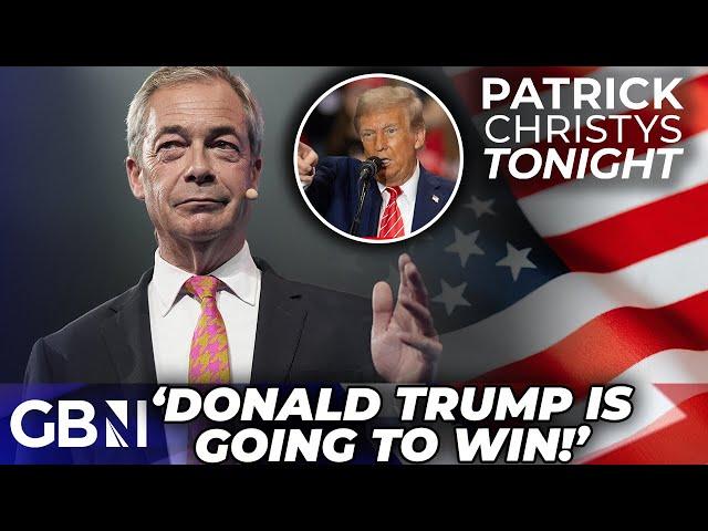 Nigel Farage 'CERTAIN' of Donald Trump win as Reform UK Leader VOWS to place BET on US election