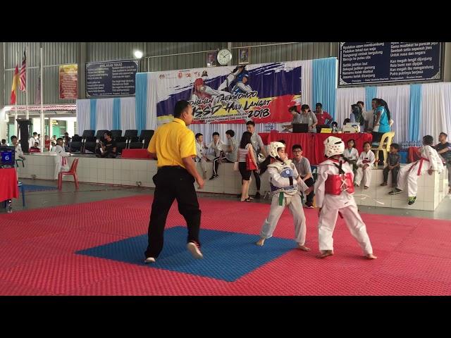 2018 MSSD Hulu Langat Semi Final - Qaleesya (R)