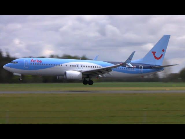 10 minutes of plane spotting at Groningen airport Eelde [EHGG/GRQ]