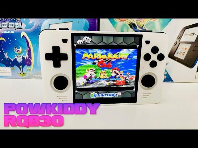 PowKiddy RGB30 Retro Handheld Gaming Console - MechDIY