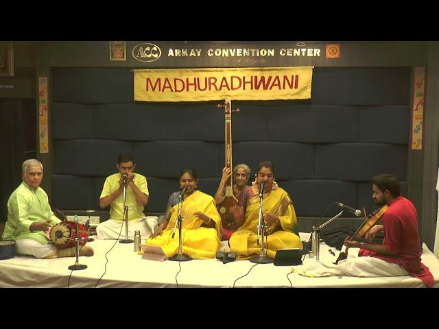Madhuradhwani  Shyama Sastry Compositions-Vidya Kalyanaraman and Brindha Manickavasakan Vocal