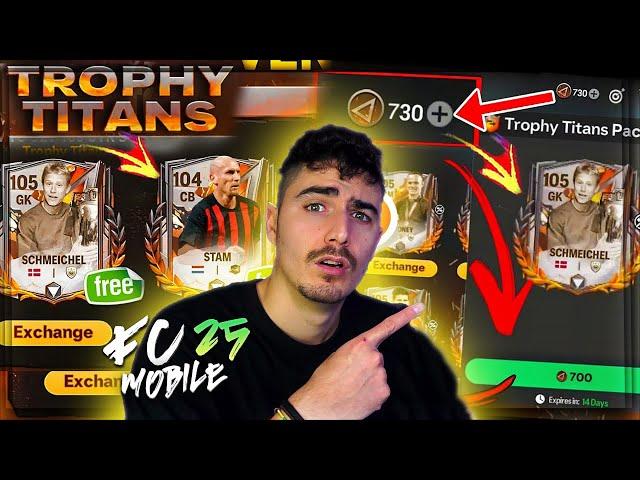 ESISTE un METODO SEGRETO per SBLOCCARE  un 105 OVR Gratis TITAN TROPHY  | FC25 Mobile