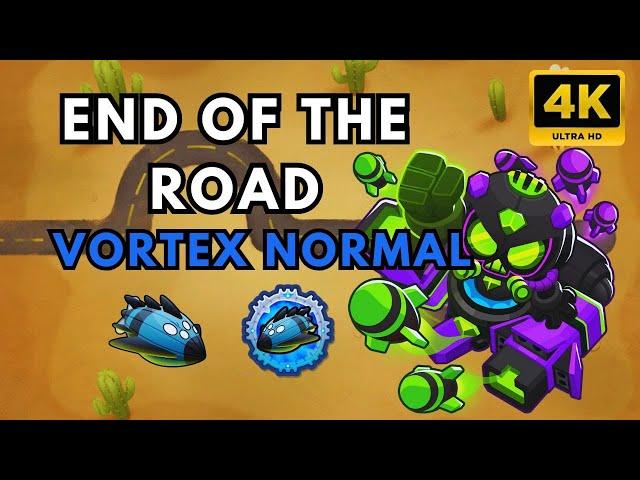 BTD6 VORTEX BOSS NORMAL TUTORIAL | NO POWERS | NO MONKEY KNOWLEDGE | END OF THE ROAD