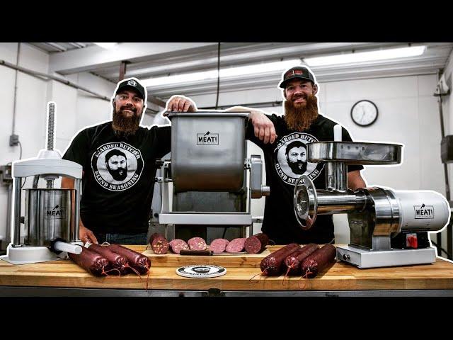 How to make Summer Sausage (At Home!) By The Bearded Butchers!