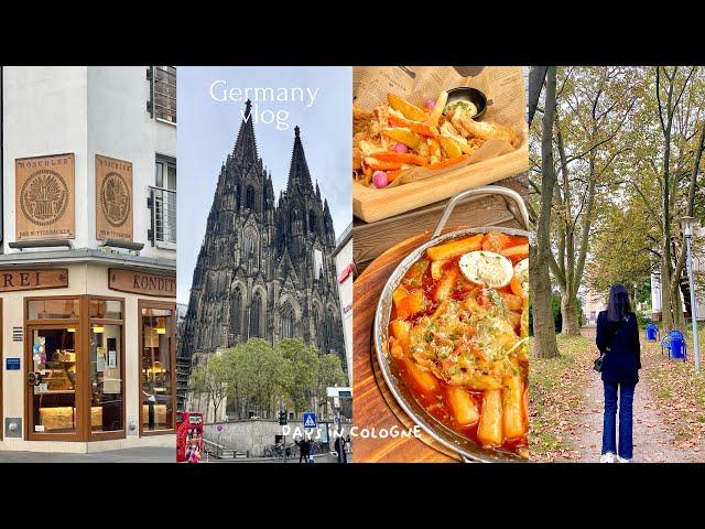 vlog in Germany ⋆ ep.2  cable car, heumarkt köln, malls, japanese garden, parks & schweinshaxe