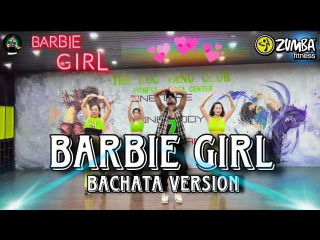 Barbie Girl | Bachata Version | Basic Zumba Dance Choreography zinpawan | Basic Bachata