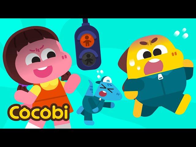 Don't Move! Red Light Green Light🟢 + More FUN Songs for Kids | Cocobi