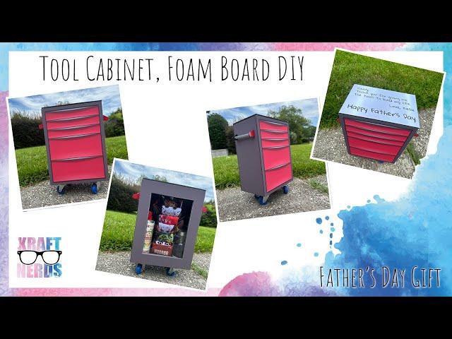 Tool Cabinet Gift Box DIY Kraft Nerds by Kellie Nicole