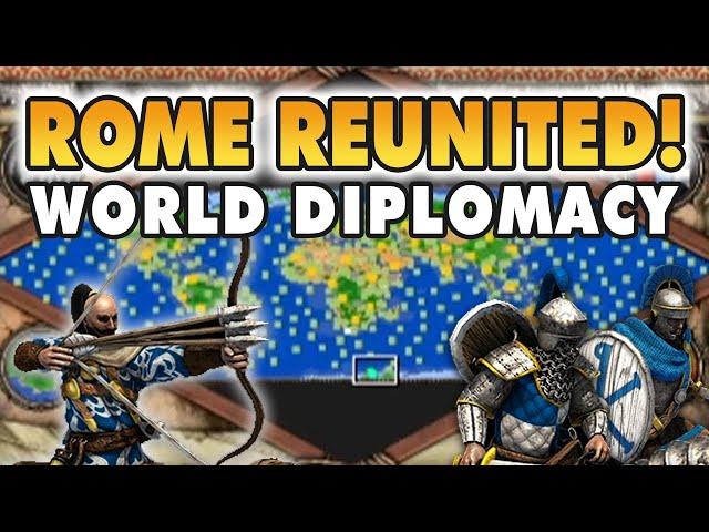 The Roman Empire Returns! (Giant Earth Map Diplomacy)