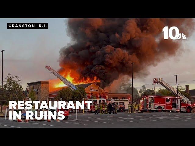 Applebee's at Garden City in Cranston a total loss following fire