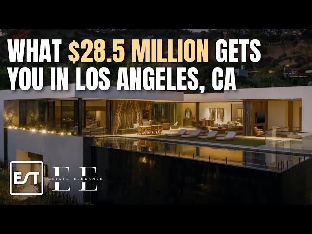 This $28.5M Los Angeles Estate Comes with an Underground Waterfall and Luxury At-Home Spa