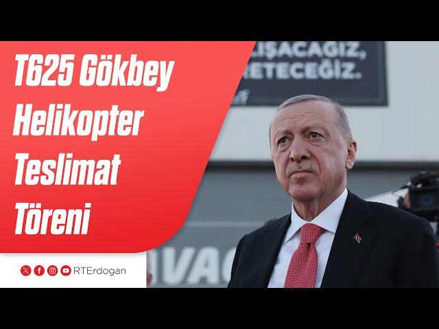 T625 Gökbey Helikopter Teslimat Töreni