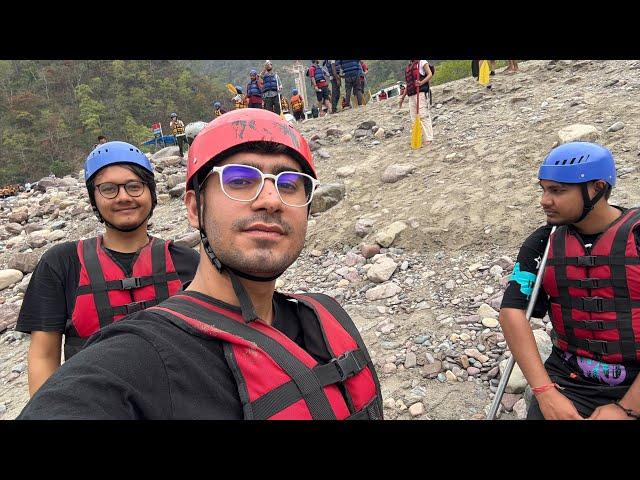 Rishikesh Mein Rafting Krli 16Km Vali | Rapid Me Girne Wale The | DailyVlogs