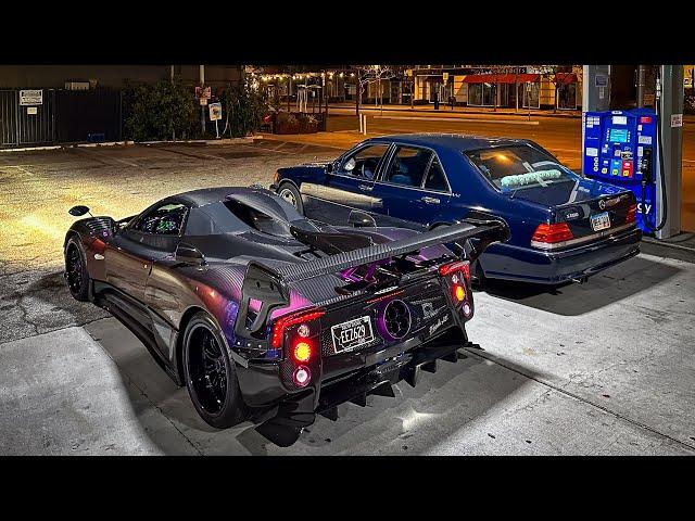 $12,000 Exhaust vs $10 Million Pagani Zonda 760 AY!