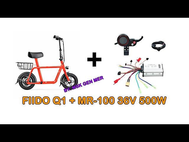 FIIDO Q1 USING MR-100 36V 500W // MOBER S10 // MR-100 TF-100 ELECTRIC SCOOTER