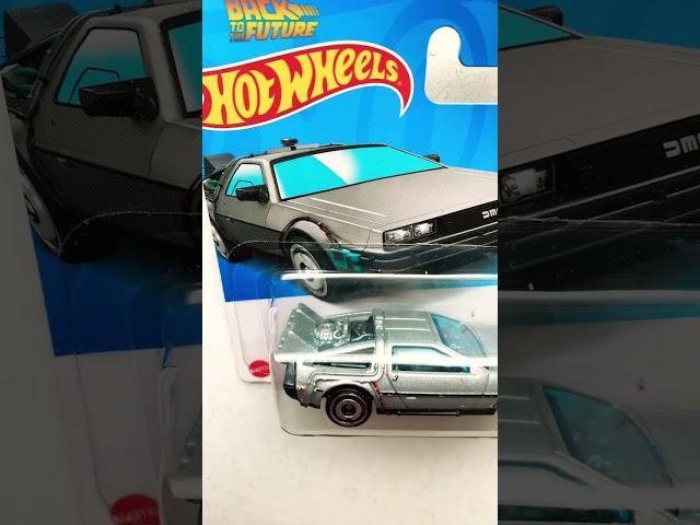 Delorean Back to the Future Time Machine #hotwheels #dmc #deloreantech