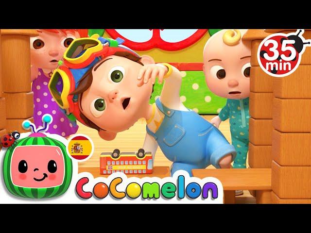 CoComelon en Español | El puente se va a caer | Compilación de Canciones Infantiles