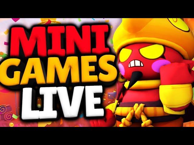 Playing Brawl Stars mini games with stream live (talking with chat)