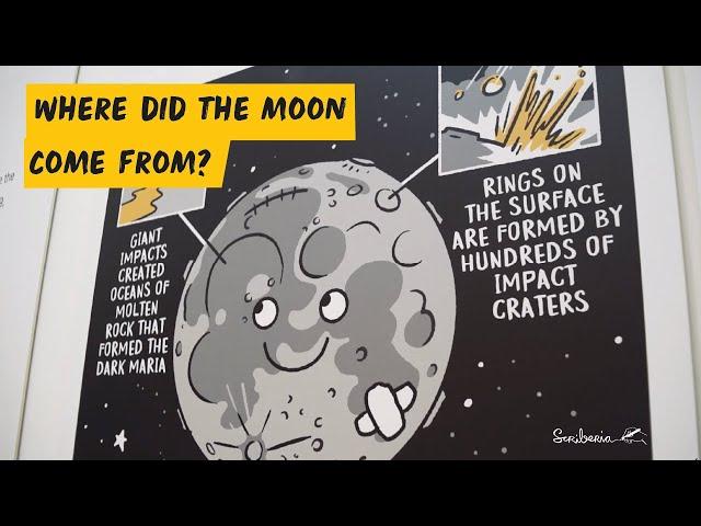 Scriberia's out-of-this-world illustration at IOP's Moon Adventure