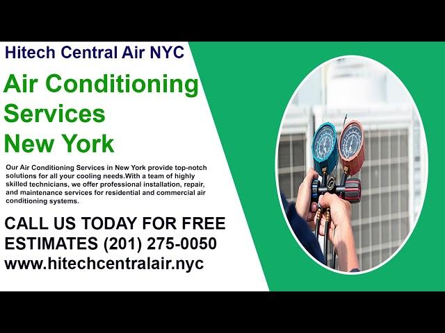 Hitech Central Air NYC | Air Conditioning Services New York | AC Tune Up NYC | AC Cleaning NYC | NYC