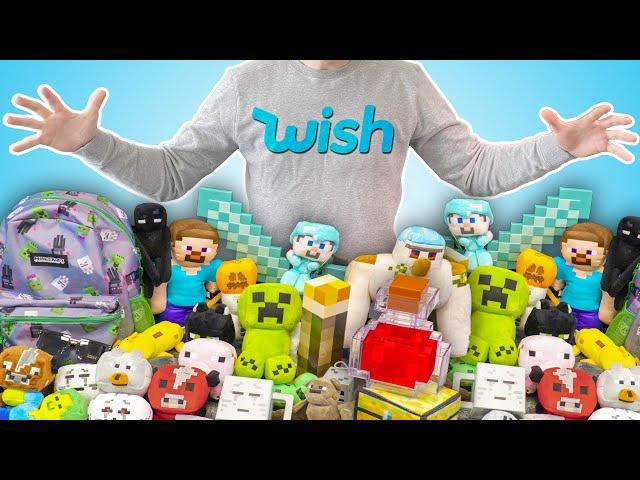 We Bought EVERY Minecraft Item From Wish