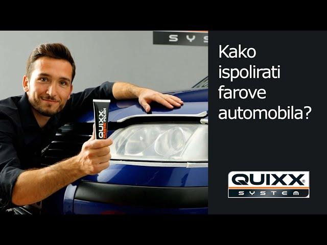 Kako ispolirati farove automobila? | QUIXX