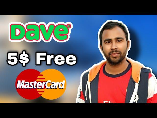 How to create Dave bank account || New USA bank for Survey Junkie || Free master card ||
