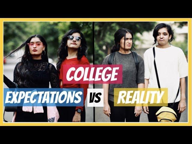 COLLEGE: Expectations VS Reality | Niharika Nm