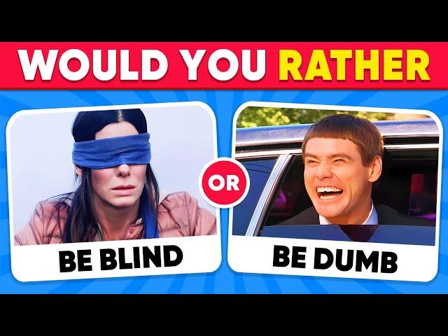 Would You Rather...? HARDEST Choices Ever!  Quiz Kingdom