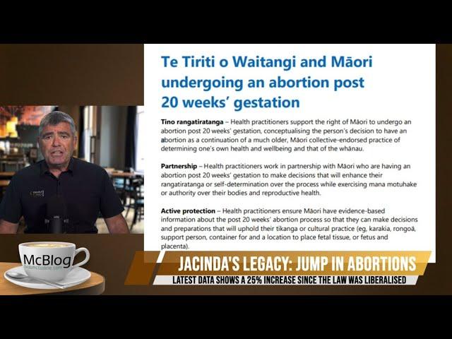 McBLOG: Jacinda's legacy - Increasing number of abortions