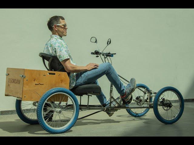 Quadricycle recumbent