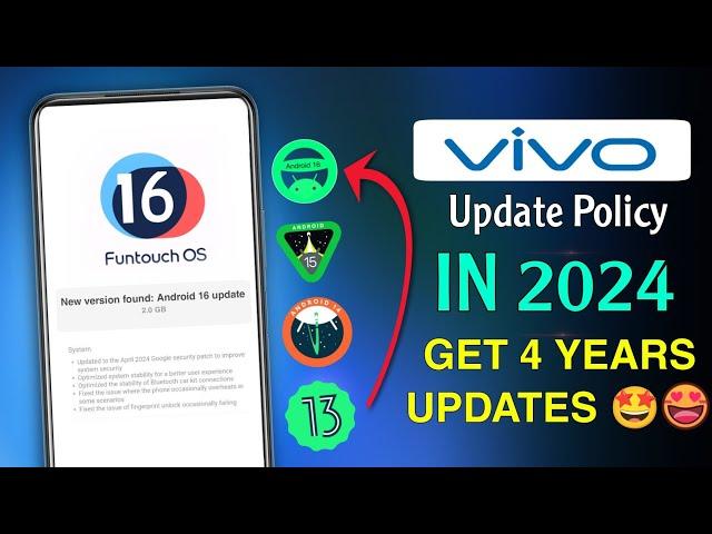 Vivo New Software Update Policy | Vivo Android Update Policy | Vivo New Update Policy