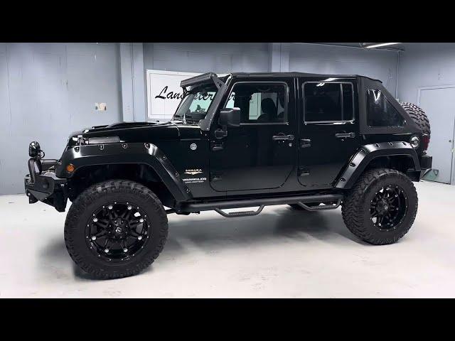 2014 Jeep Wrangler Unlimited Sahara 4x4 with only 26,912 miles!