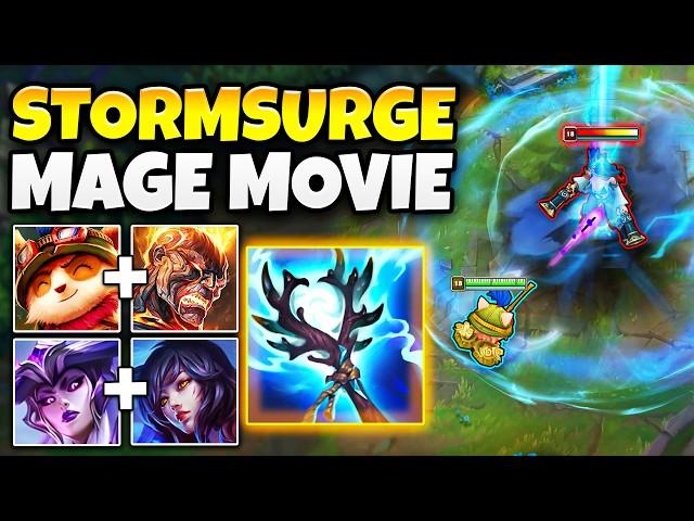 League of Legends but I play BURST MAGES! (THE STORMSURGE MOVIE!)