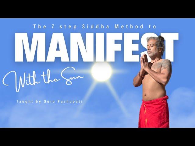 Manifest your desires with the Sun
