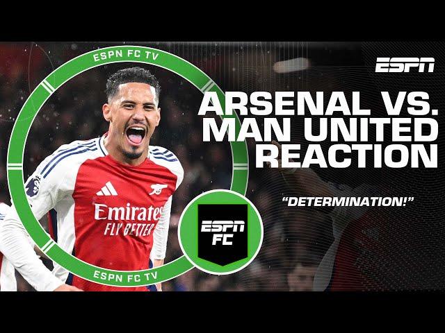 Arsenal had DETERMINATION! - Stewart Robson on win over Manchester United | ESPN FC