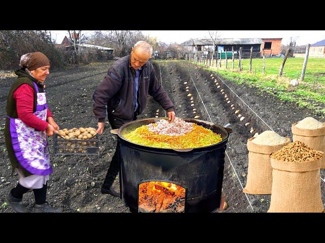 The Last Days of Winter in the Mountains - Cookery Journey with Grandma's Best Dishes