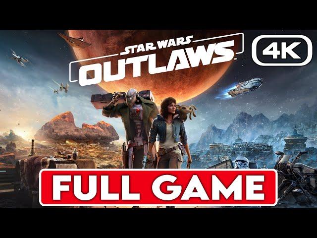 STAR WARS OUTLAWS Gameplay Walkthrough FULL GAME [4K 60FPS] - No Commentary