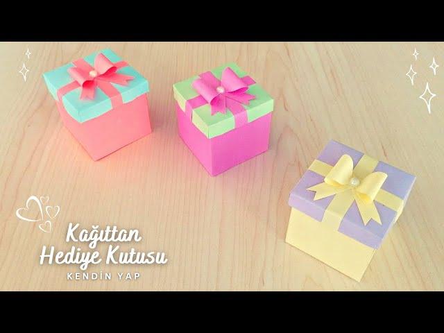 EASY MAKING GIFT BOX FROM PAPER️SPECIAL GIFT BOX FOR MOTHER'S DAY 