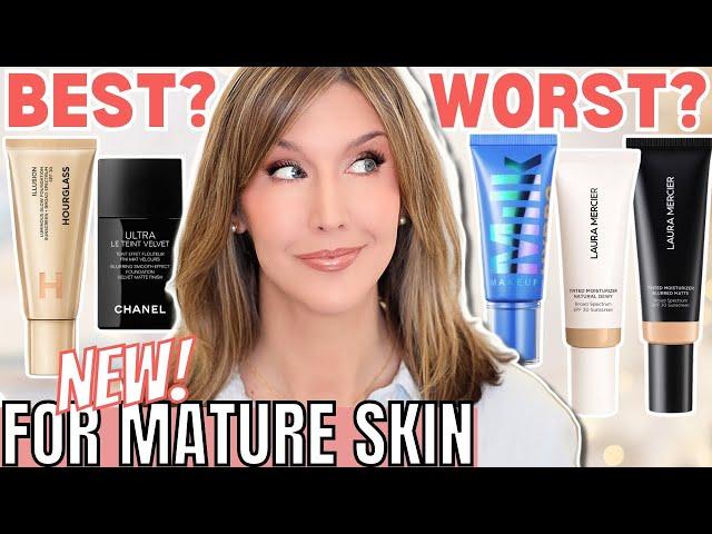 5 Best & Worst NEW Foundations for Mature Skin | 2025 Foundation Roundup