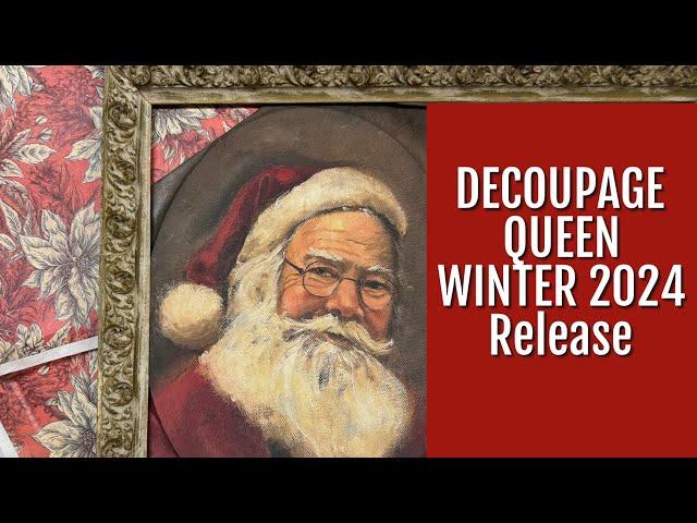 Decoupage Queen Winter 2024 Reveal!