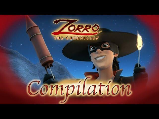 Zorro the Chronicles | 1 Hour COMPILATION | Episode 10 - 12 | Superhero cartoons