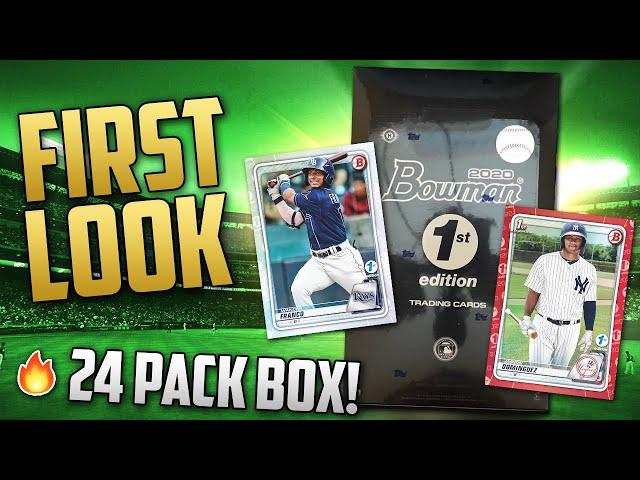 2020 BOWMAN 1st EDITION!!!  Product Review