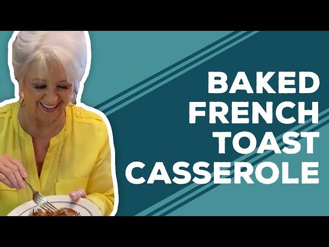 Quarantine Cooking - Baked French Toast Casserole