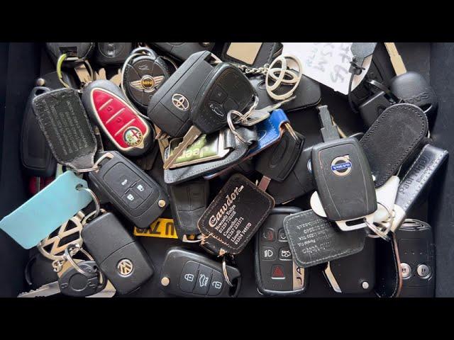 Beau’s car key collection