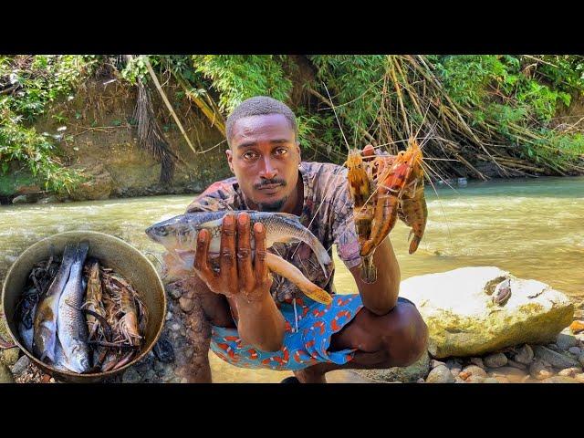 SEARCHING FOR THIS RARE BREED OF CRAYFISH NATIVE Montego Bay